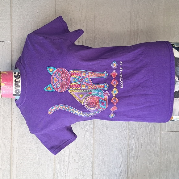 Vintage Tops - Vintage 90s southwestern cat 🐈 tshirt Scottsdale Arizona size small made in USA
